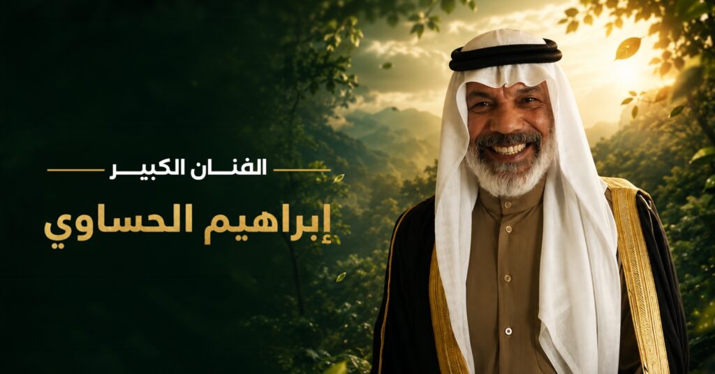 الفنان السعودي إبراهيم الحساوي
